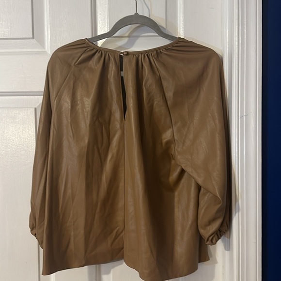 NWOT Women’s Aritzia Wilfred Bateau Neckline Three-Quarter Sleeve Blouse Size XS - Picture 5 of 8